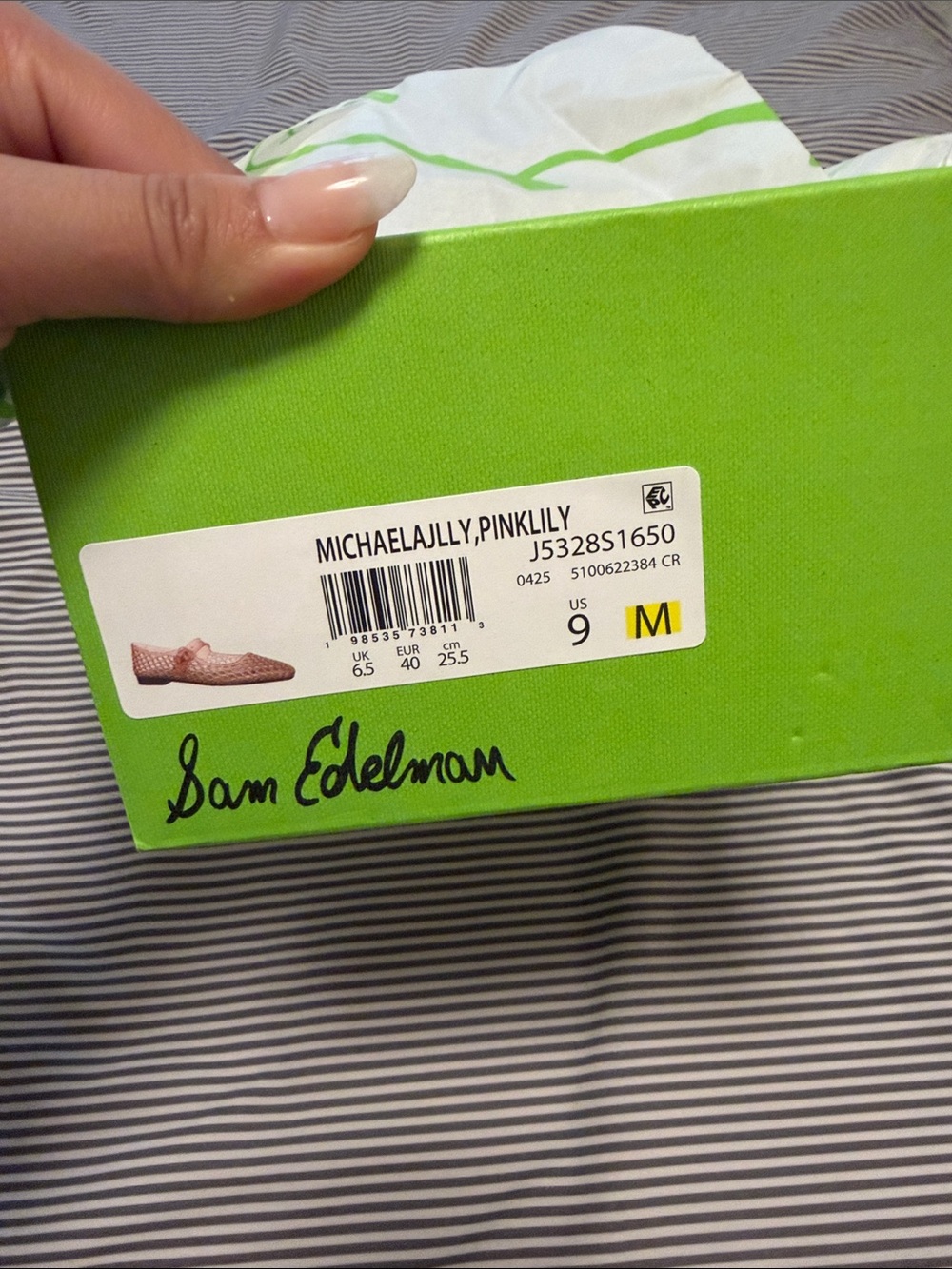 Sam Edelman Women's Michaela Jelly Mary Jane Flat - Picture 5 of 6
